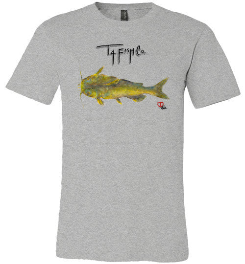 Men's Catfish T-Shirt Front Print