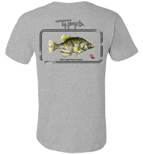 Men's Crappie Framed T-Shirt