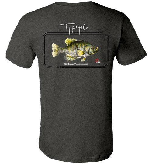 Men's Crappie Framed T-Shirt