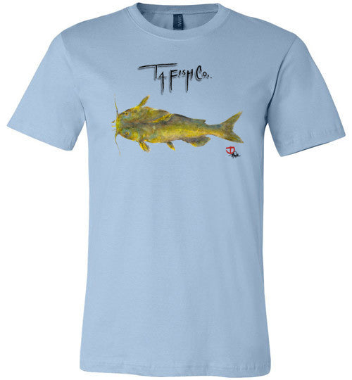 Men's Catfish T-Shirt Front Print