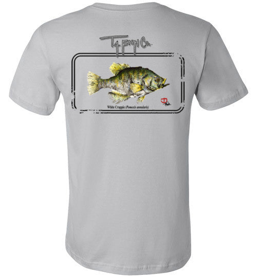 Men's Crappie Framed T-Shirt