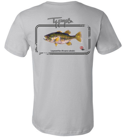 Men's Largemouth Bass Framed T-shirt
