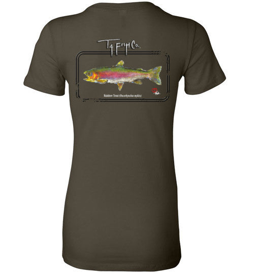 Women's Trout Framed T-Shirt