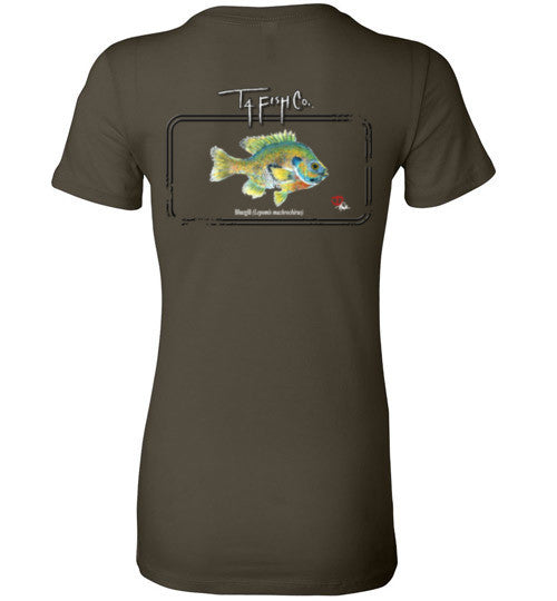 Women's Bluegill Framed T-Shirt