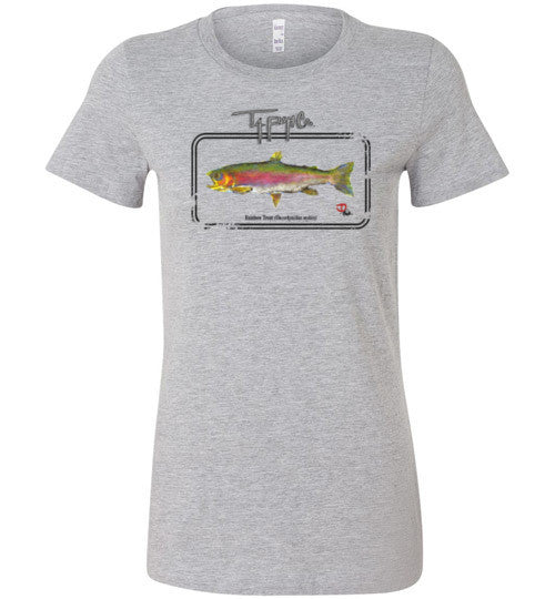 Women's Trout Framed T-Shirt Front Print