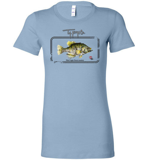 Women's Crappie Framed T-Shirt Front Print