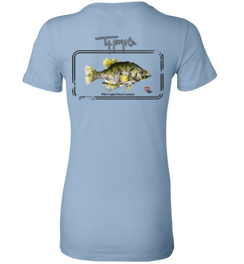 Women's Crappie Framed T-Shirt