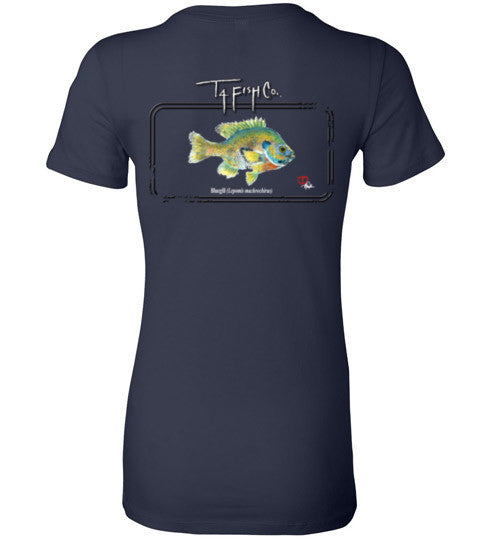 Women's Bluegill Framed T-Shirt