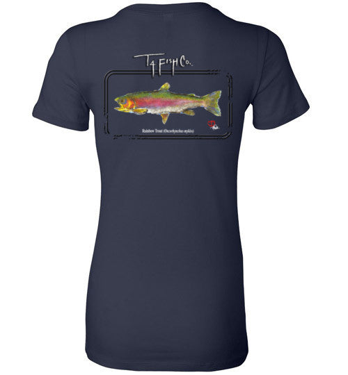 Women's Trout Framed T-Shirt