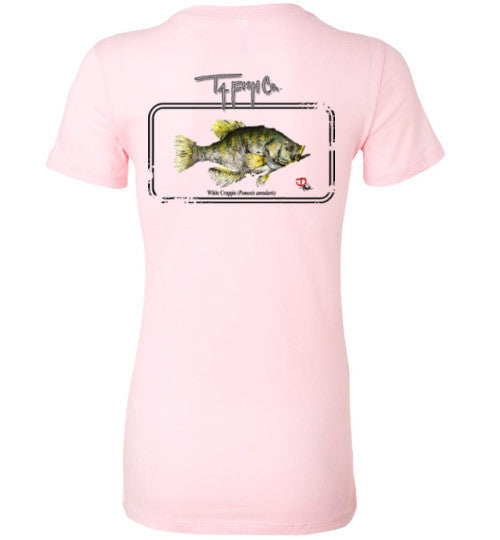 Women's Crappie Framed T-Shirt