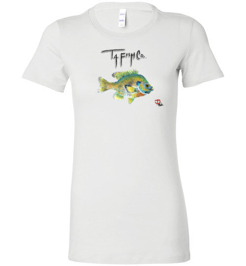 Women's Bluegill T-Shirt Front Print