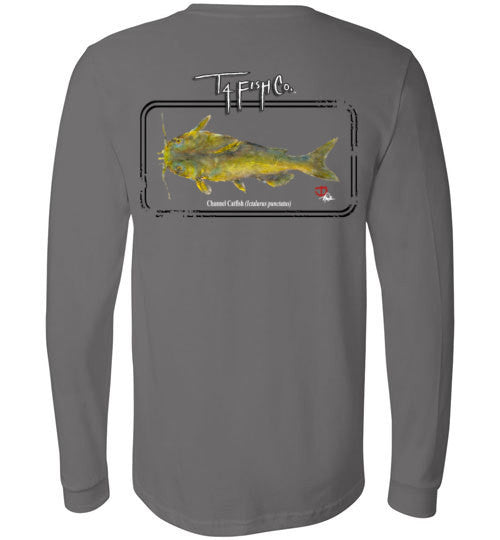 Men's/Women's/Youth Long Sleeve Catfish Framed