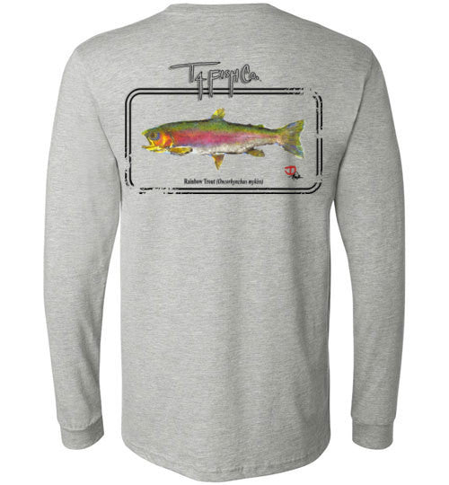 Men's/Women's/Youth Long Sleeve Trout Framed