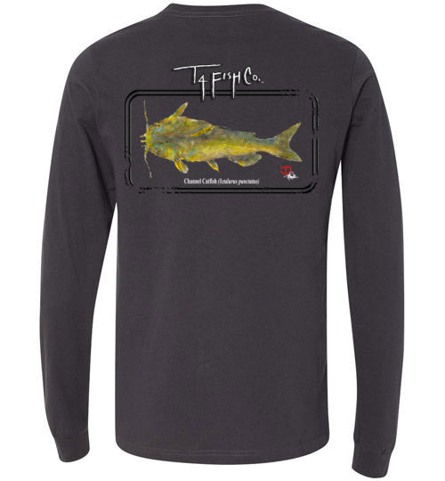 Men's/Women's/Youth Long Sleeve Catfish Framed