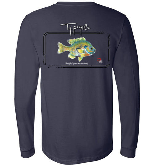 Men's/Women's/Youth Long Sleeve Bluegill Framed