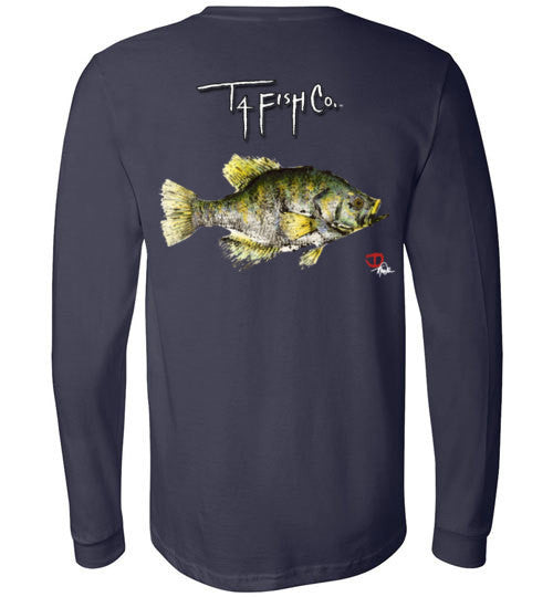 Men's/Women's/Youth Long Sleeve Crappie