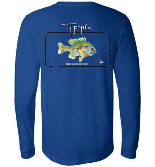 Men's/Women's/Youth Long Sleeve Bluegill Framed