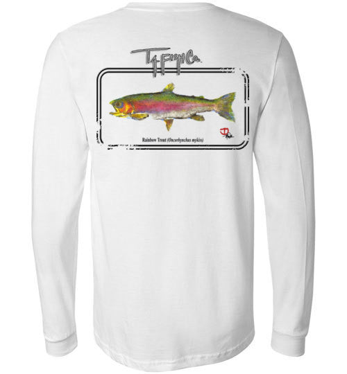 Men's/Women's/Youth Long Sleeve Trout Framed