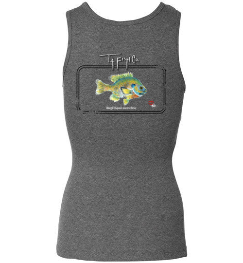 Women's Bluegill Tank Top Framed