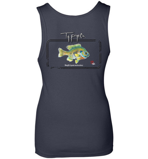 Women's Bluegill Tank Top Framed