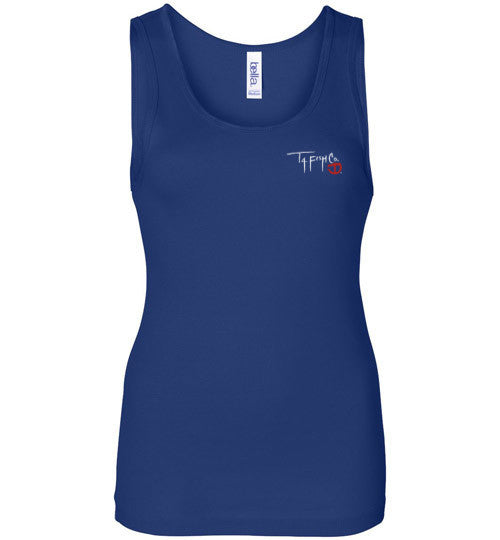 Women's Trout Tank Top Framed