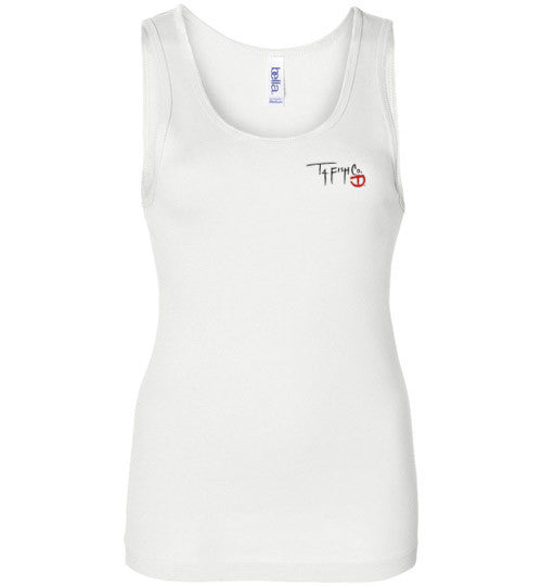 Women's Trout Tank Top Framed