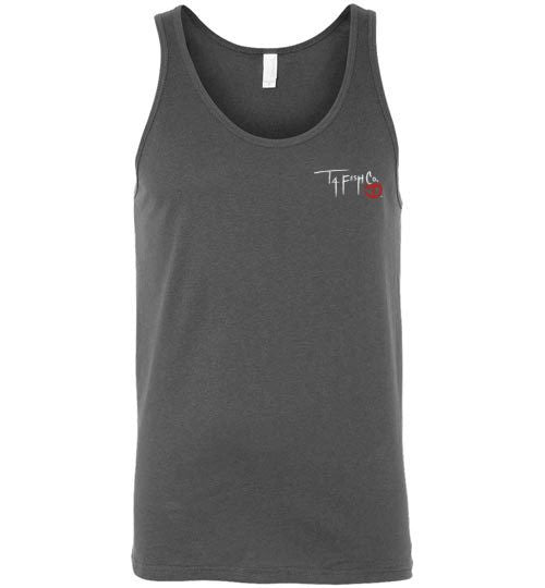 Men's/Unisex Trout Tank Top Framed