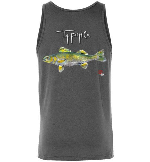 Men's/Unisex Walleye Tank Top