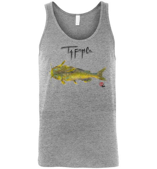 Men's/Unisex Catfish Tank Top Front Print