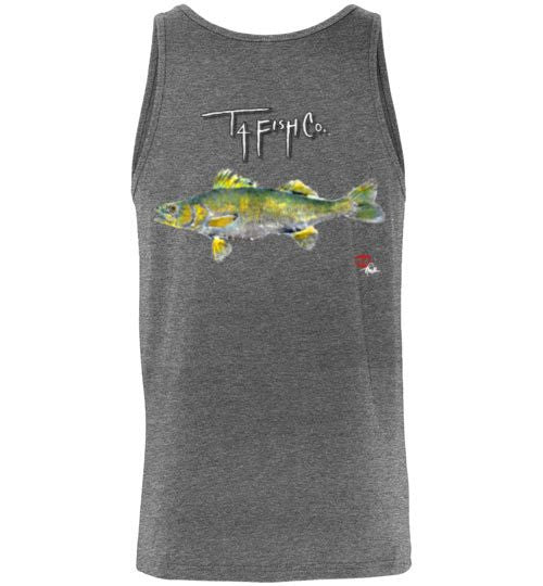 Men's/Unisex Walleye Tank Top