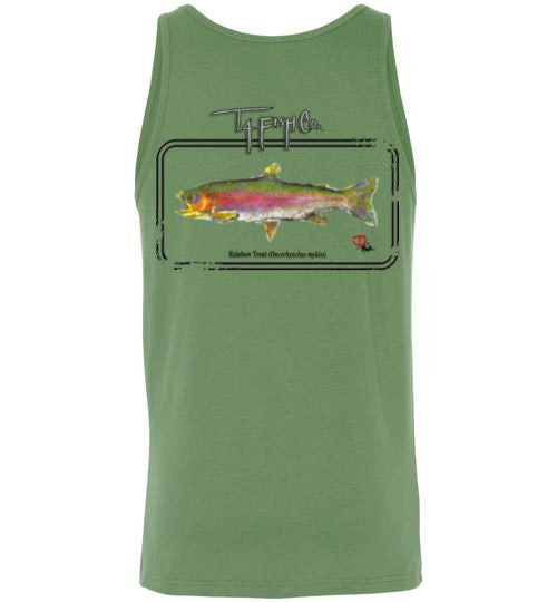 Men's/Unisex Trout Tank Top Framed