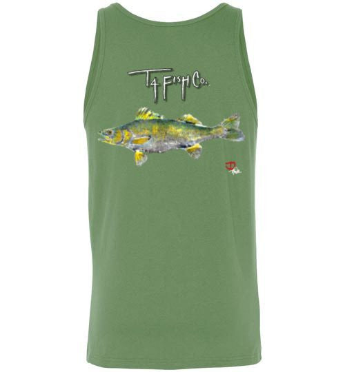 Men's/Unisex Walleye Tank Top