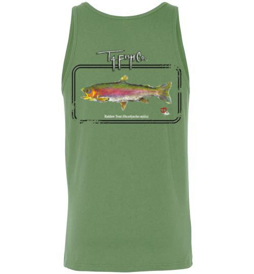 Men's/Unisex Trout Tank Top Framed