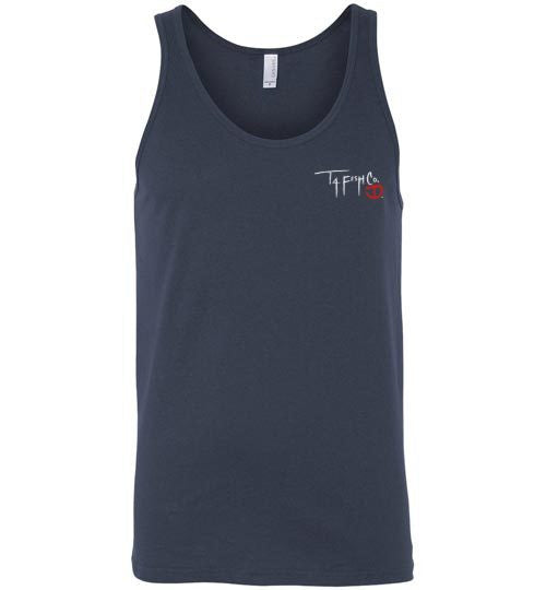 Men's/Unisex Trout Tank Top Framed