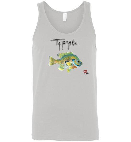 Men's/Unisex Bluegill Tank Top Front Print