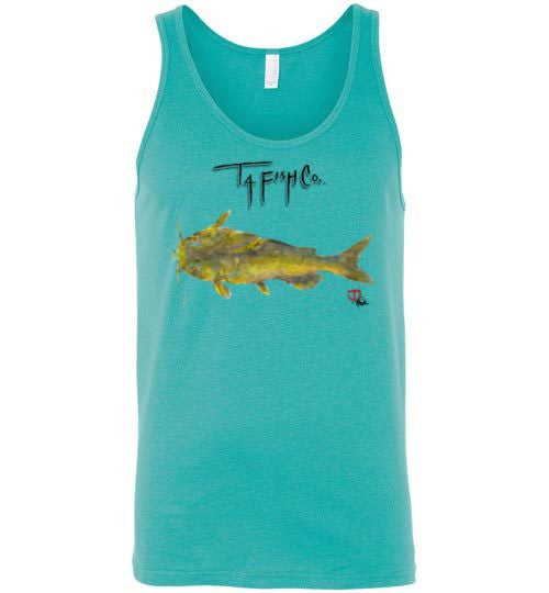 Men's/Unisex Catfish Tank Top Front Print