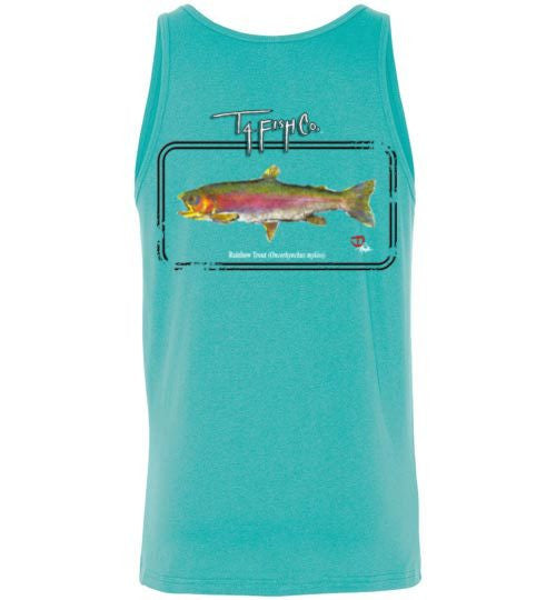 Men's/Unisex Trout Tank Top Framed