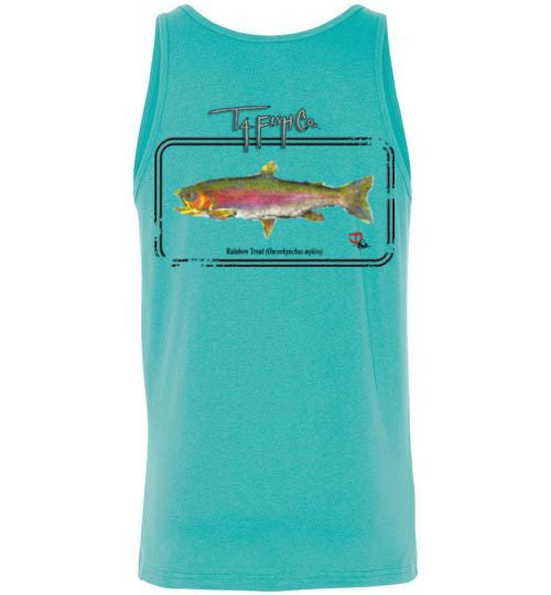 Men's/Unisex Trout Tank Top Framed