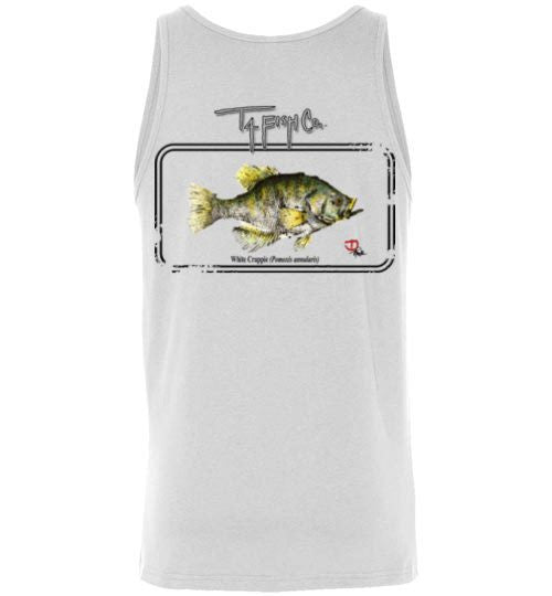 Men's/Unisex Crappie Framed Tank Top