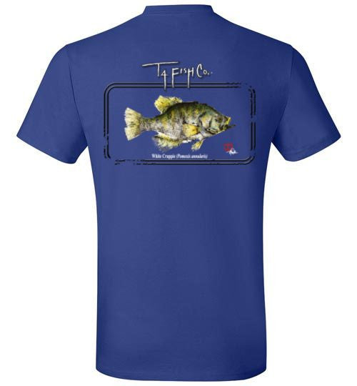 Youth Crappie Framed T-Shirt