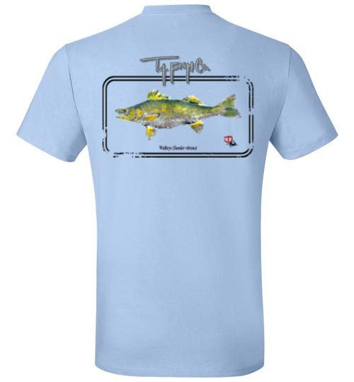 Youth Walleye Framed T-Shirt