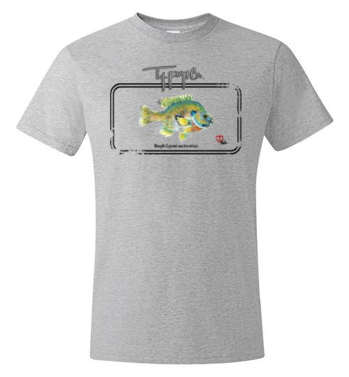 Youth Bluegill Framed T-Shirt Front Print