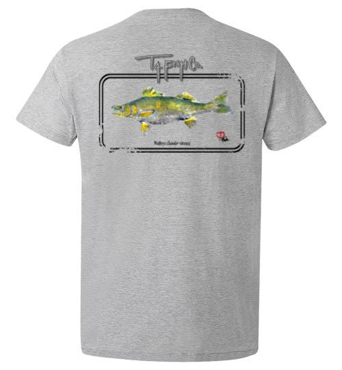 Youth Walleye Framed T-Shirt