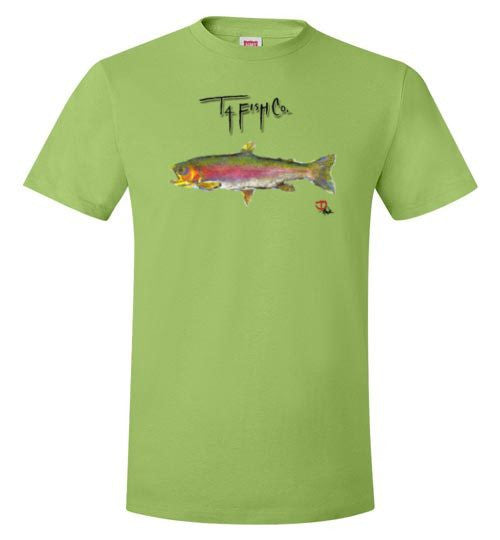 Youth Trout T-Shirt Front Print