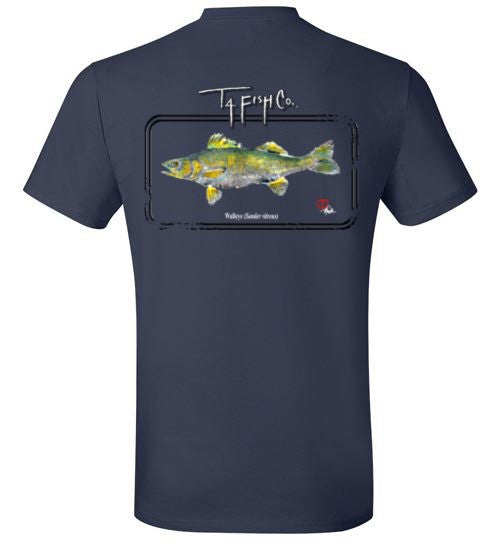 Youth Walleye Framed T-Shirt