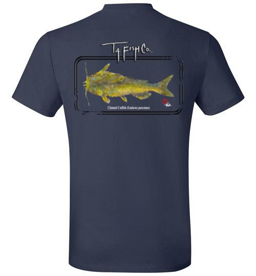 Youth Catfish Framed T-Shirt