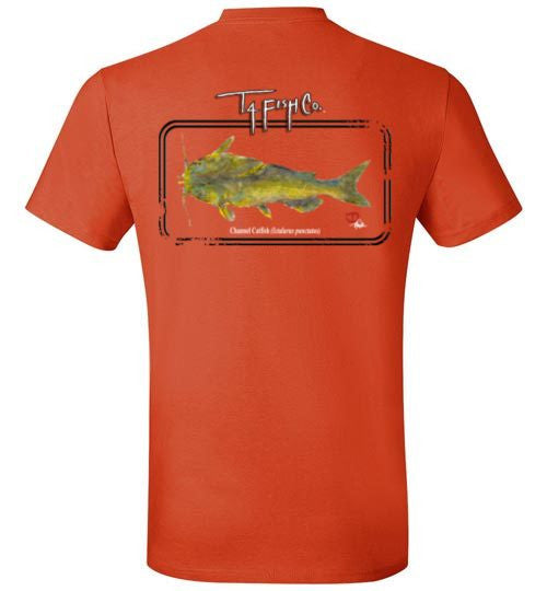 Youth Catfish Framed T-Shirt