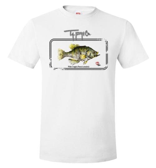 Youth Crappie Framed T-Shirt Front Print