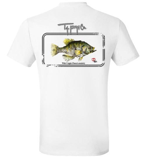Youth Crappie Framed T-Shirt
