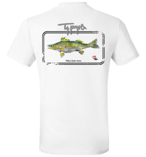 Youth Walleye Framed T-Shirt